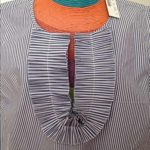 NWT J. CREW RUFFLE TOP - Picture 7 of 7
